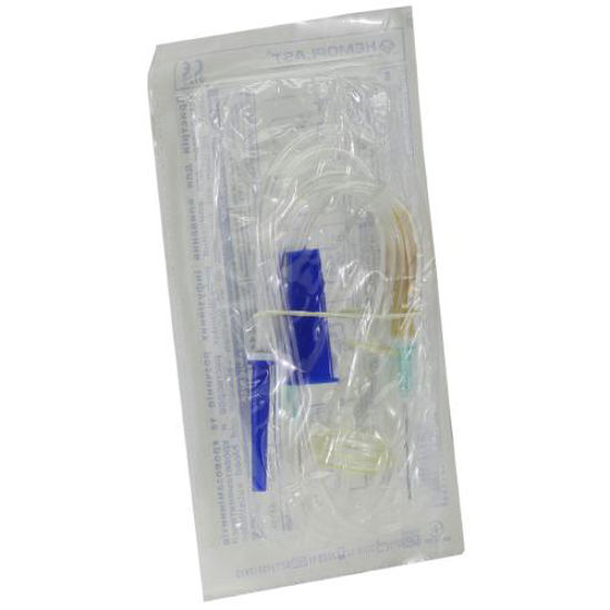 Пристрій для вливання інфузійних розчинів Hemoplast (Гемопласт) стерильний металева голка